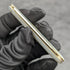1924 British Antique White Pearl Shell Handle Pure Silver Engraved Blade Folding Pen Knife